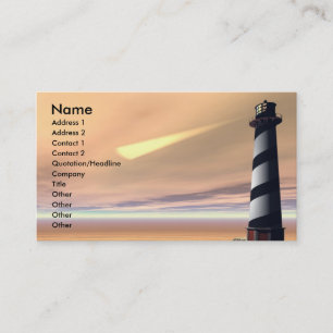 CARTE DE VISITE DE RECHERCHE DU CAP