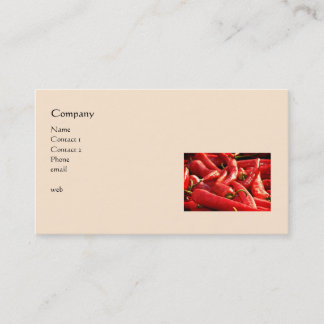 Carte de visite de Red Hot Chili Peppers