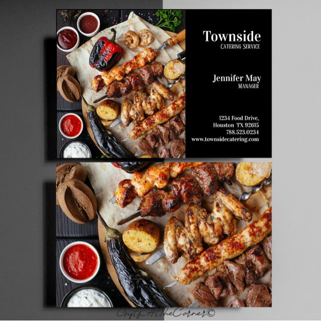 Carte de visite de restauration en Arrière - plan  (Créateur téléchargé)