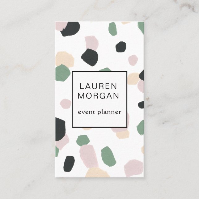 Carte de visite de rêve minimaliste (Devant)