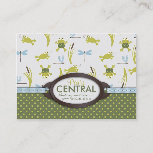 Carte de visite de Ribbit (Devant)