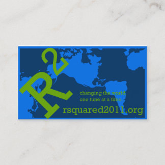 Carte de visite de RSquared