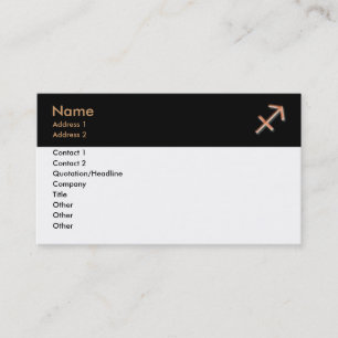 Carte de visite de Sagittarius