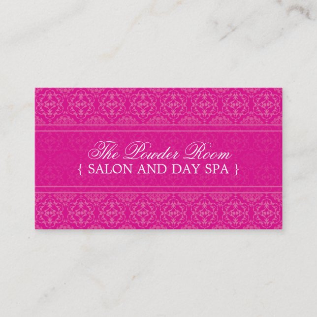 Carte de visite de salon (Devant)