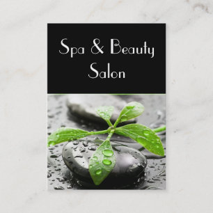 Carte de visite de salon de Spa&Beauty