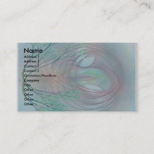 Carte de visite de sérénité