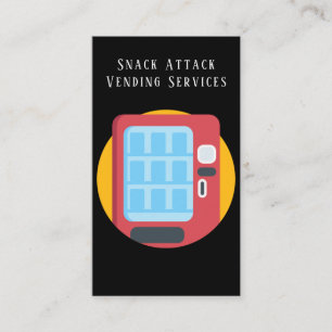 Carte de visite de service de machine de vente pro