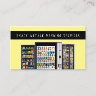 Carte de visite de service de machine de vente pro