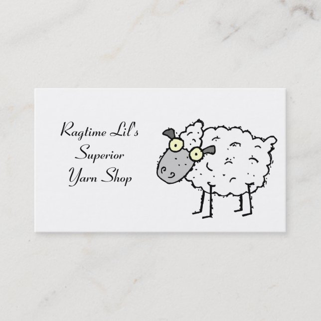 Carte de visite de Sheepy (Devant)