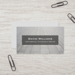 Carte de visite de sol professionnel et de chaudiè