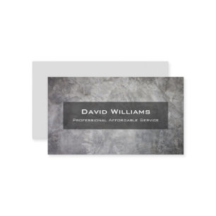 Carte de visite de sol professionnel et de chaudiè