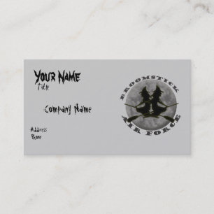 Carte de visite de sorcières de Halloween