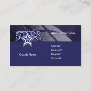 Carte de visite de sports