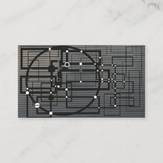 Carte de visite de style d'ingénierie