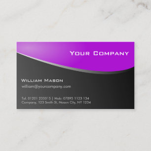 Carte de visite de Stylish Purple, Company
