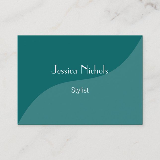 Carte de visite de styliste (Devant)