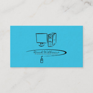 Carte de visite de support technique/réparation