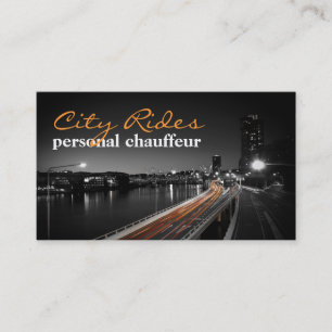 Carte de visite de taxi, chauffeur, entreprise de 