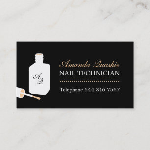 CARTE DE VISITE DE TECHNICIEN DE CLOU