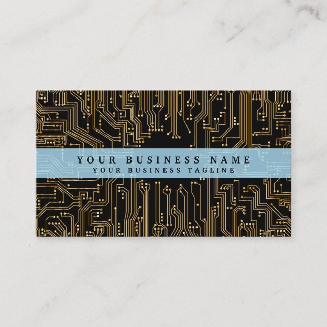 Carte de visite de technicien informatique (Devant)