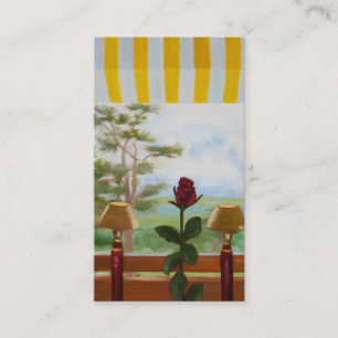 Carte de visite de tente