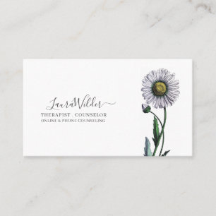 Carte de visite de thérapeute conseillère Daisy