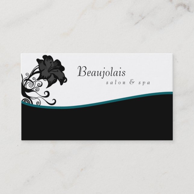 Carte de visite de thérapie de massage de spa de (Devant)