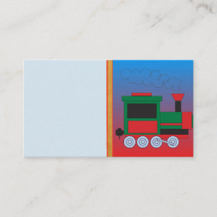 Carte de visite de train
