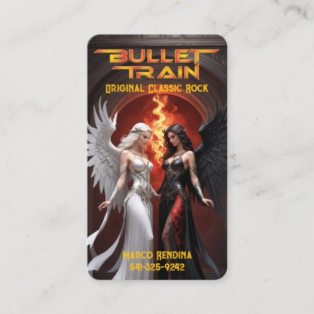 Carte de visite de train à puce (Devant)