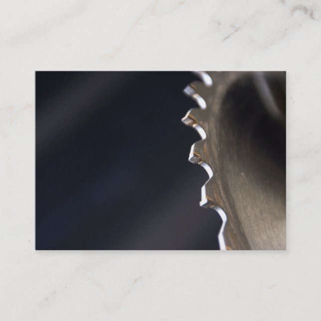 Carte de visite de tranchant (Devant)