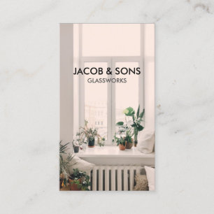 Carte de visite de travail de laiton