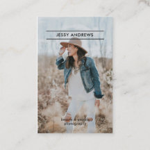 Carte de visite de Trendy