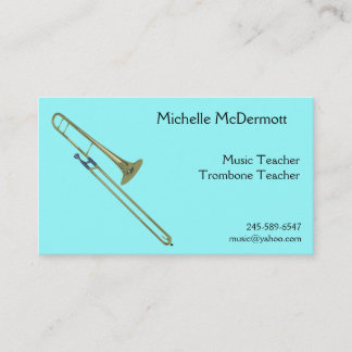 Carte de visite de trombone