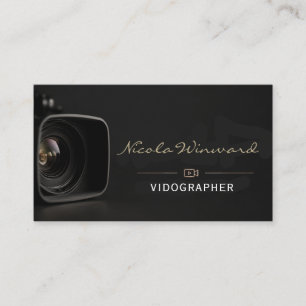 Carte de visite de vidéaste