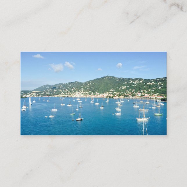 Carte de visite de voilier (Devant)