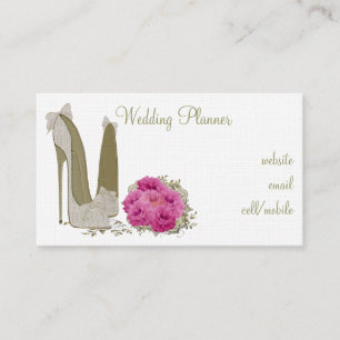 Carte de visite de wedding planner