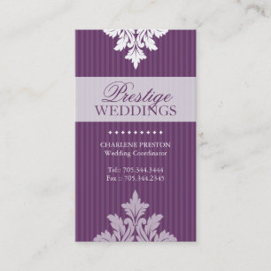 CARTE DE VISITE DE WEDDING PLANNER