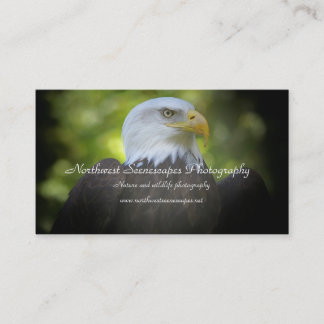 Carte de visite d'Eagle chauve