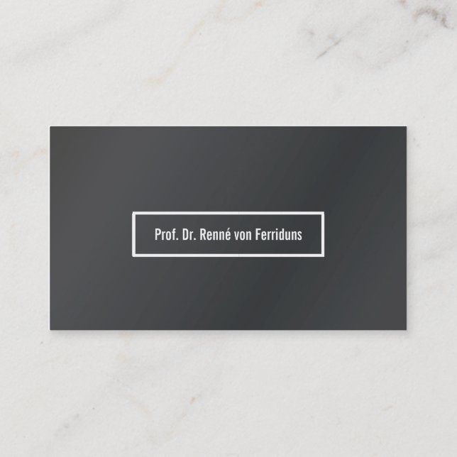 Carte de visite décent alu (Dos)