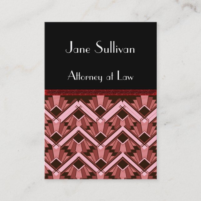 Carte De Visite deco de loi (Devant)