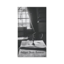 Décor antique Salle intérieure Fenêtre de table de