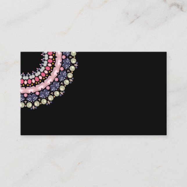 Carte De Visite Décor perle (Devant)