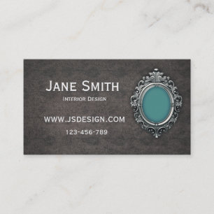 Carte De Visite Décorateur intérieur de dessinateur d'intérieur