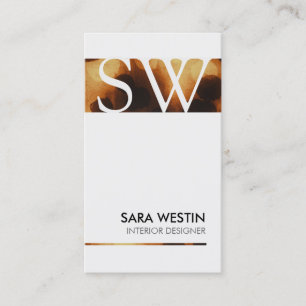 Carte De Visite Décorateur intérieur Retrait de la maison