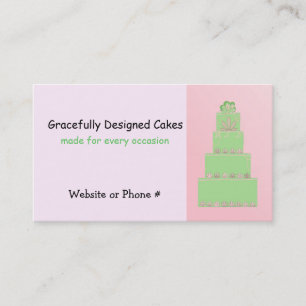Carte De Visite Décoration de gâteaux/Pâtisserie