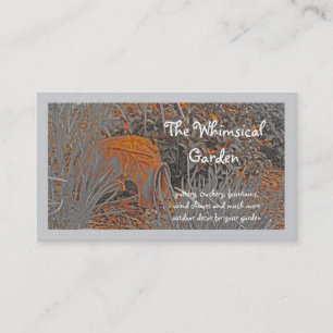Carte De Visite Décoration de jardin en poterie de terre cuite (ph