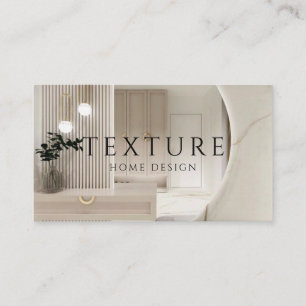 Carte De Visite Décoration intérieure Design d'intérieur Maison In