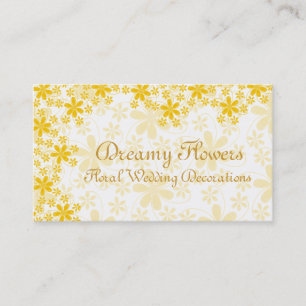 Carte De Visite Décorations florales Mariages