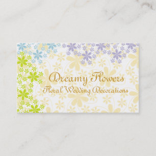 Carte De Visite Décorations florales Mariages