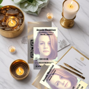 Carte De Visite Découpe photo contemporaine professionnelle